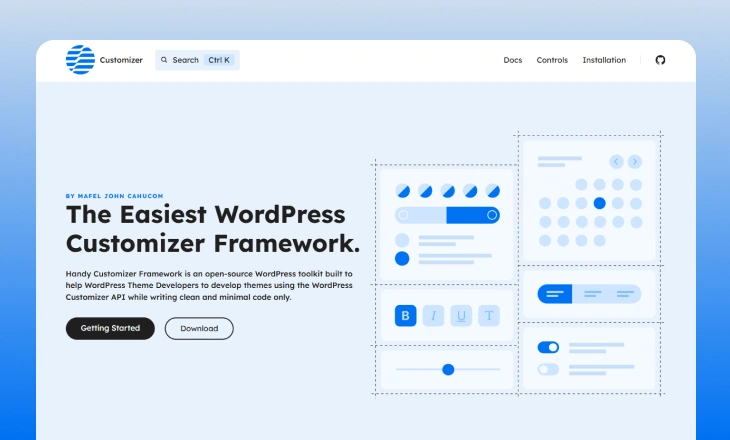 Handy Customizer Website