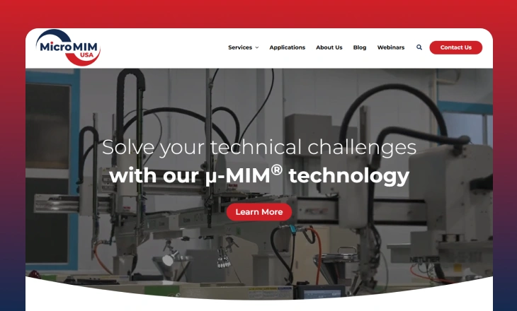 Micro MIM USA Website