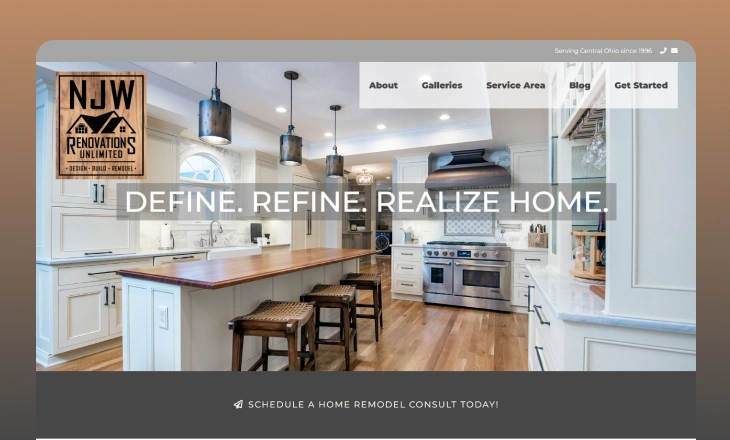 NJW Renovations Unlimited Website